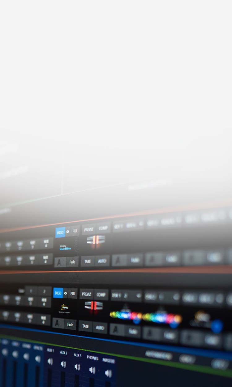 TV screen displaying text Starkey Sound Bites